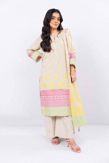 Alkaram PF-6-24-Beige  Online Shopping